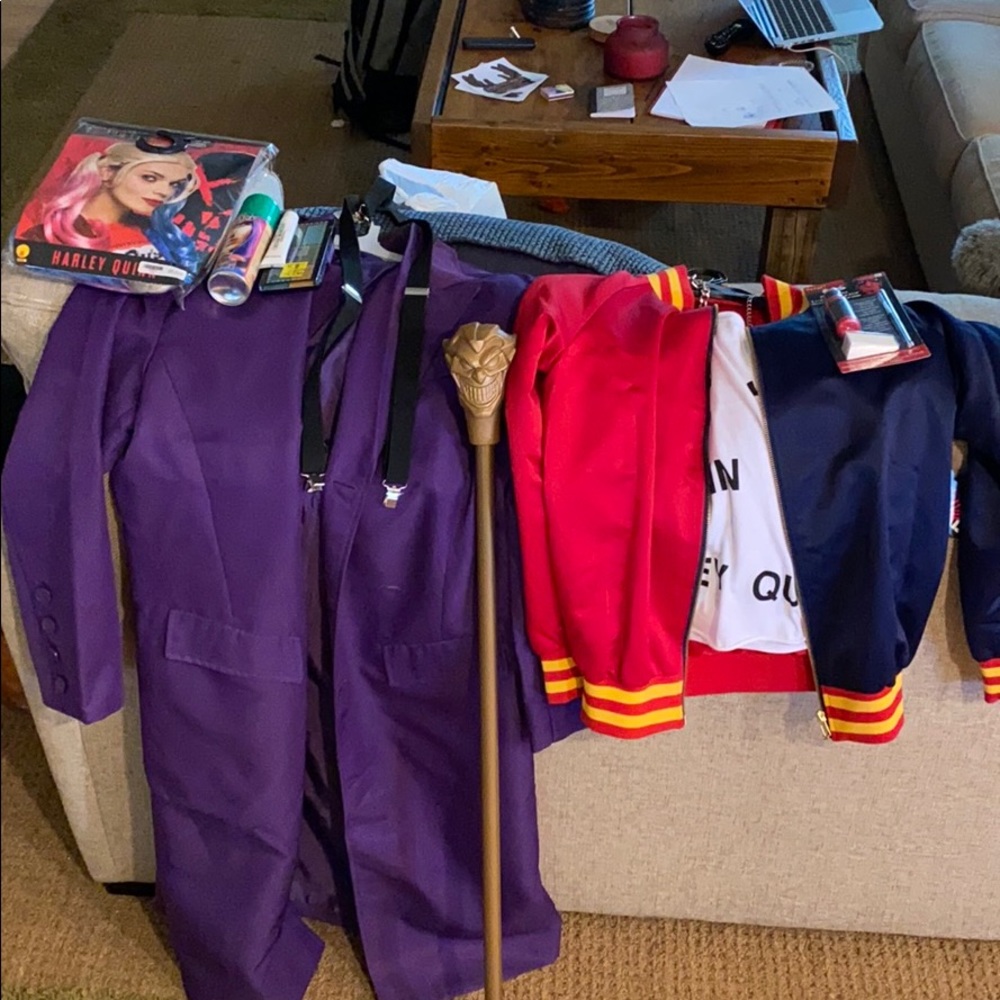 COPY - HARLEY QUINN & JOKER COSTUME